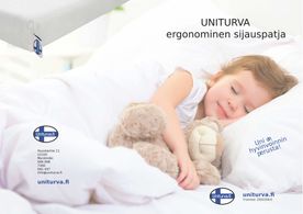 Uniturvan ergonominen sijauspatja